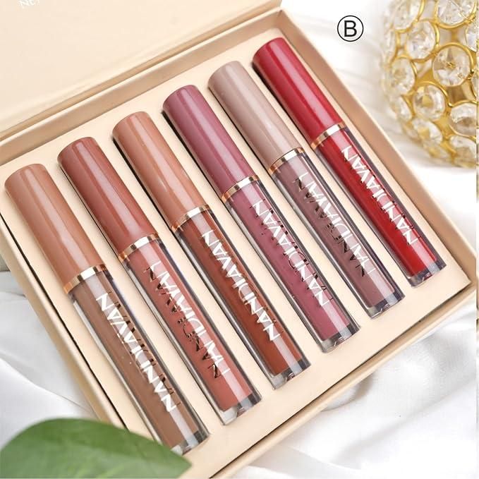 Feel High Metallic Lipstick Set of 6 (Shade A)